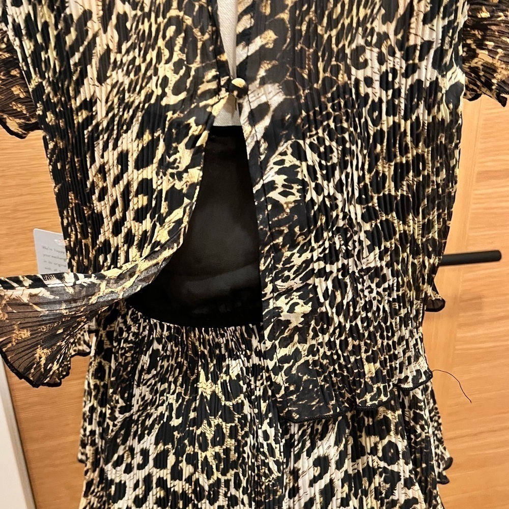 Melloday | Size Small | Antheia Dress | Leopard Print Open Back | NWT - Picture 9 of 15